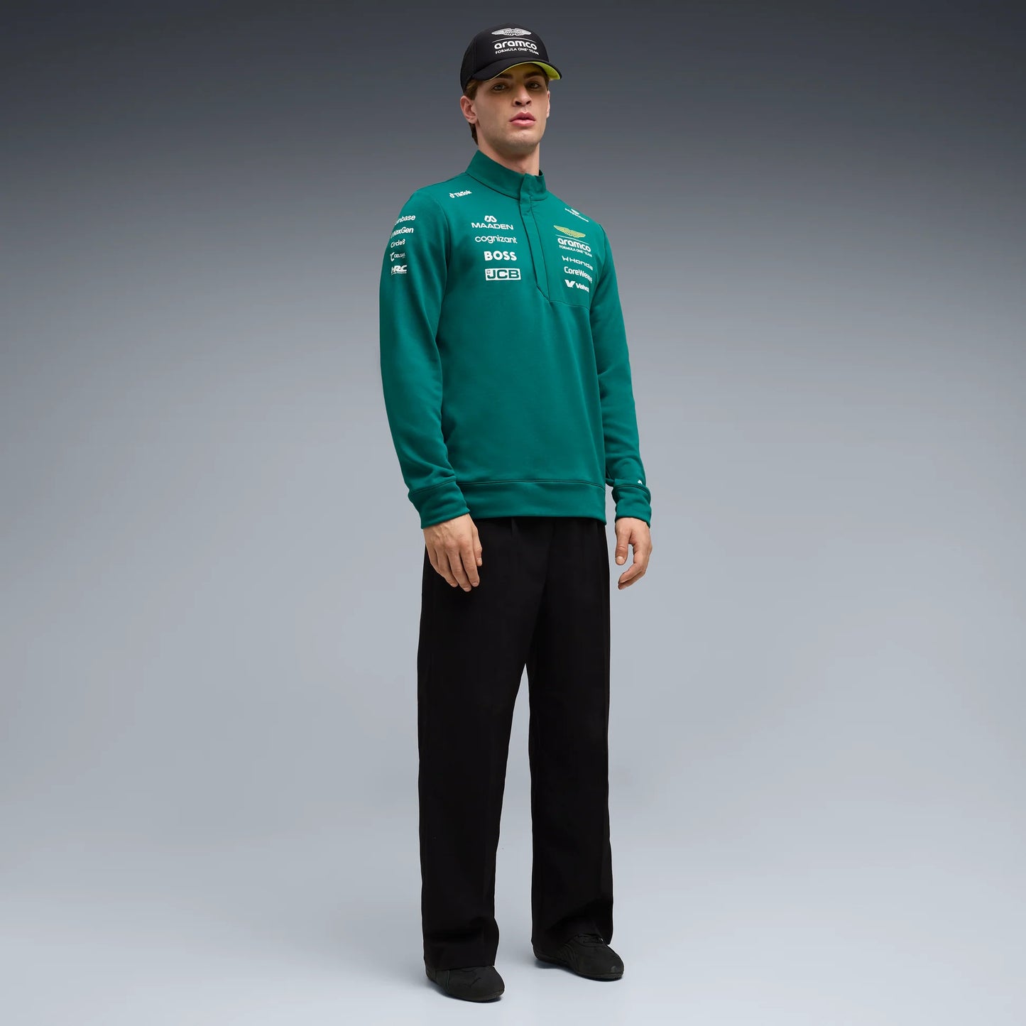 Sudadera Medio Cierre Aston Martin F1 2026