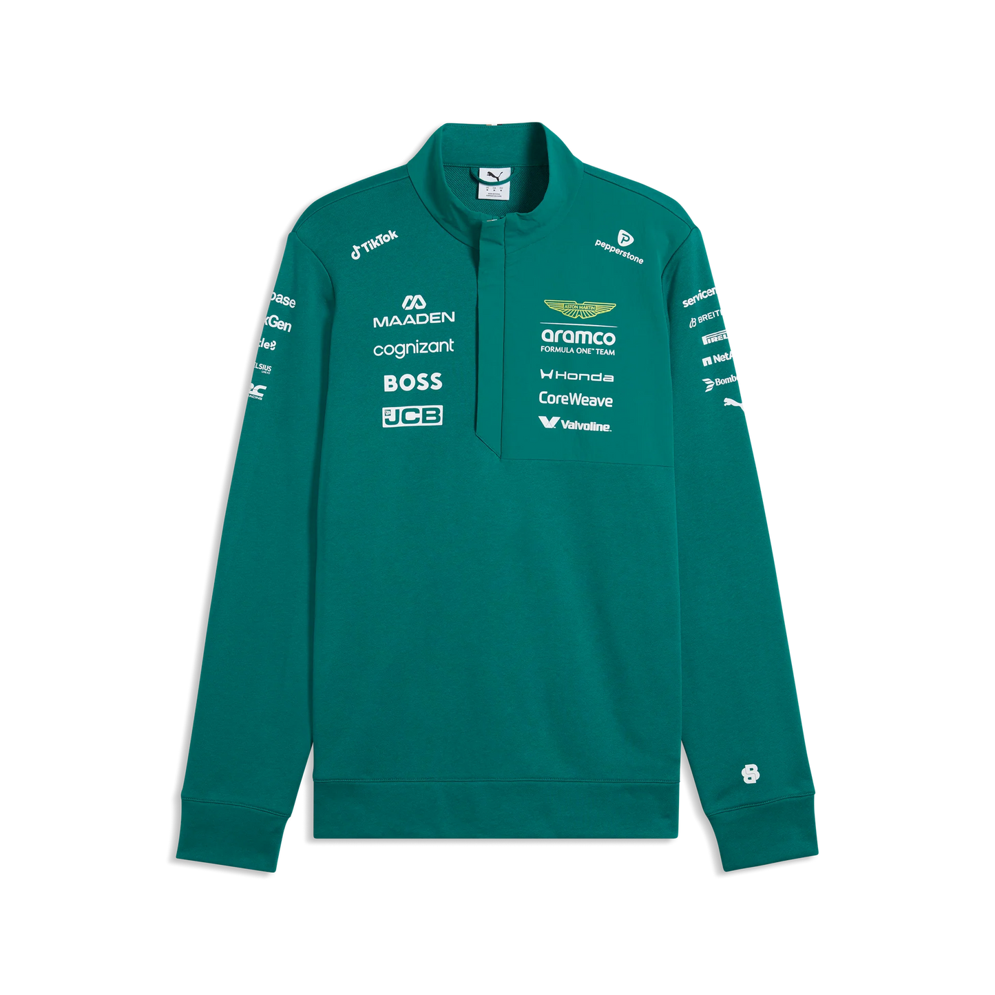 Sudadera Medio Cierre Aston Martin F1 2026