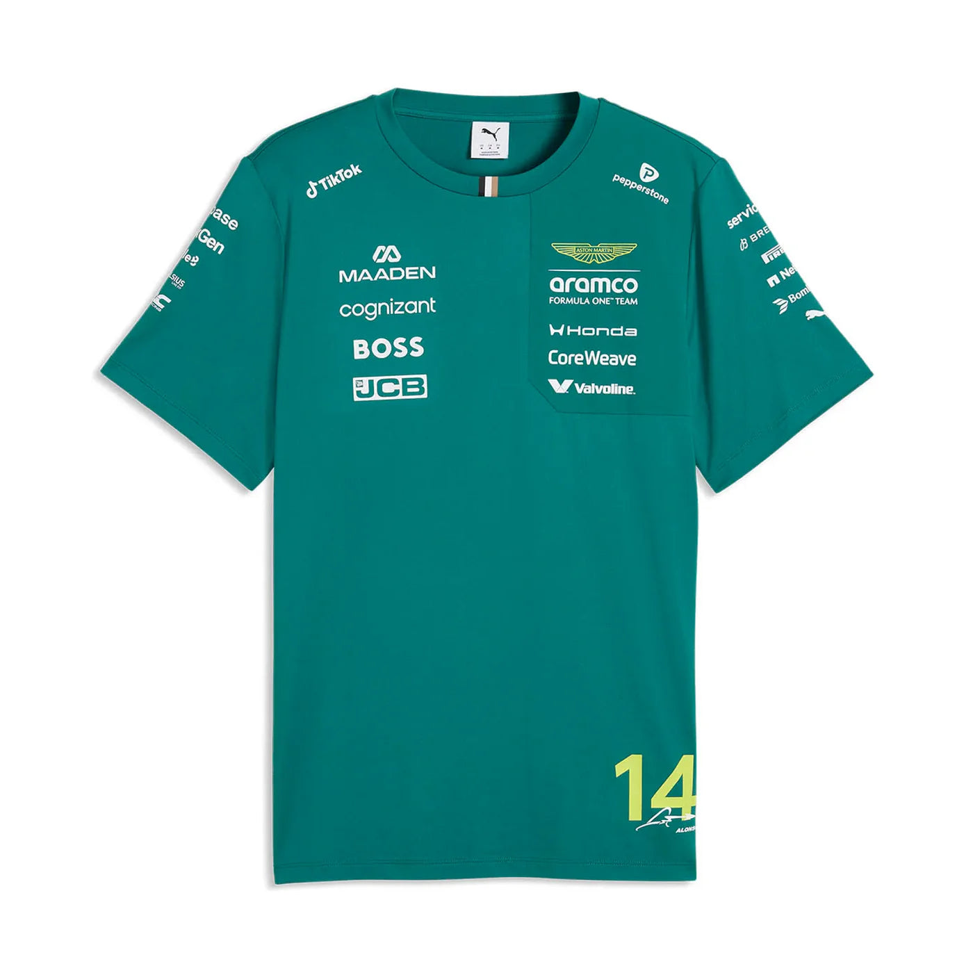 Playera Oficial Aston Martin Fernando Alonso 2026