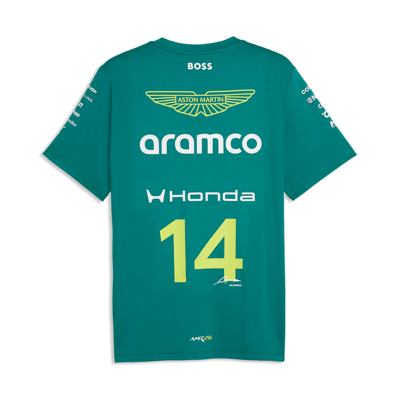 Playera Oficial Aston Martin Fernando Alonso 2026