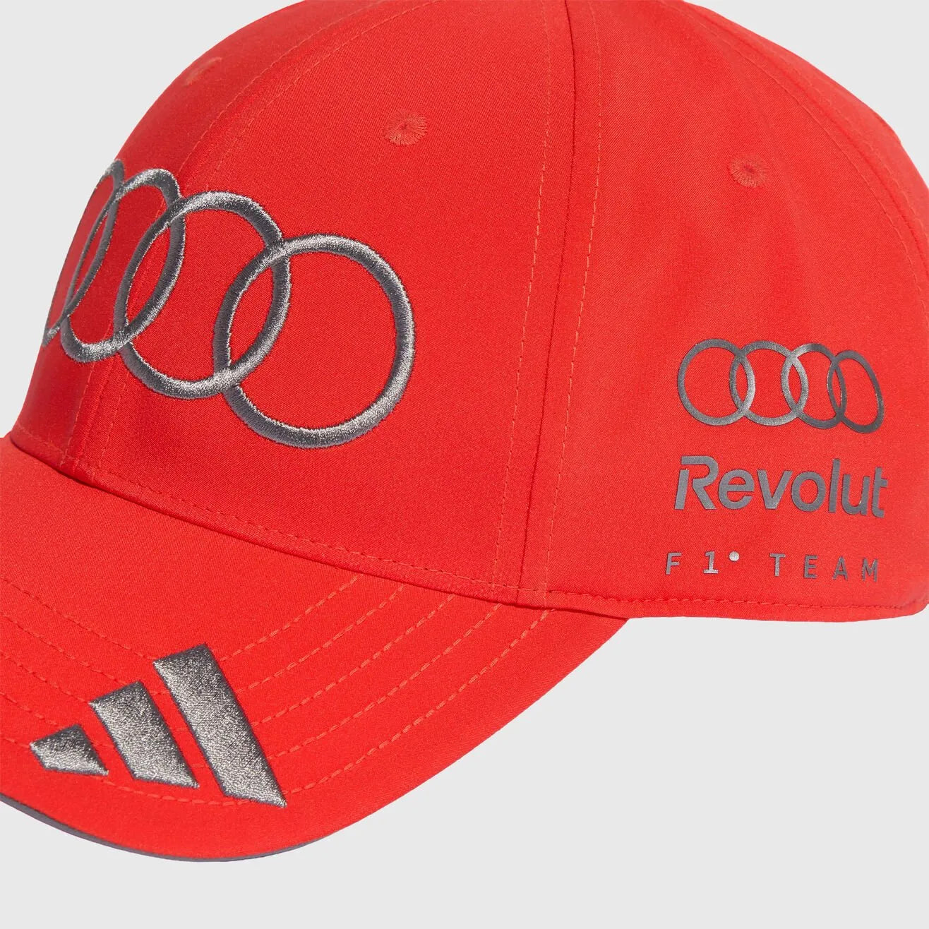 Gorra Audi Revolut Gabriel Bortoleto Rojo 2026