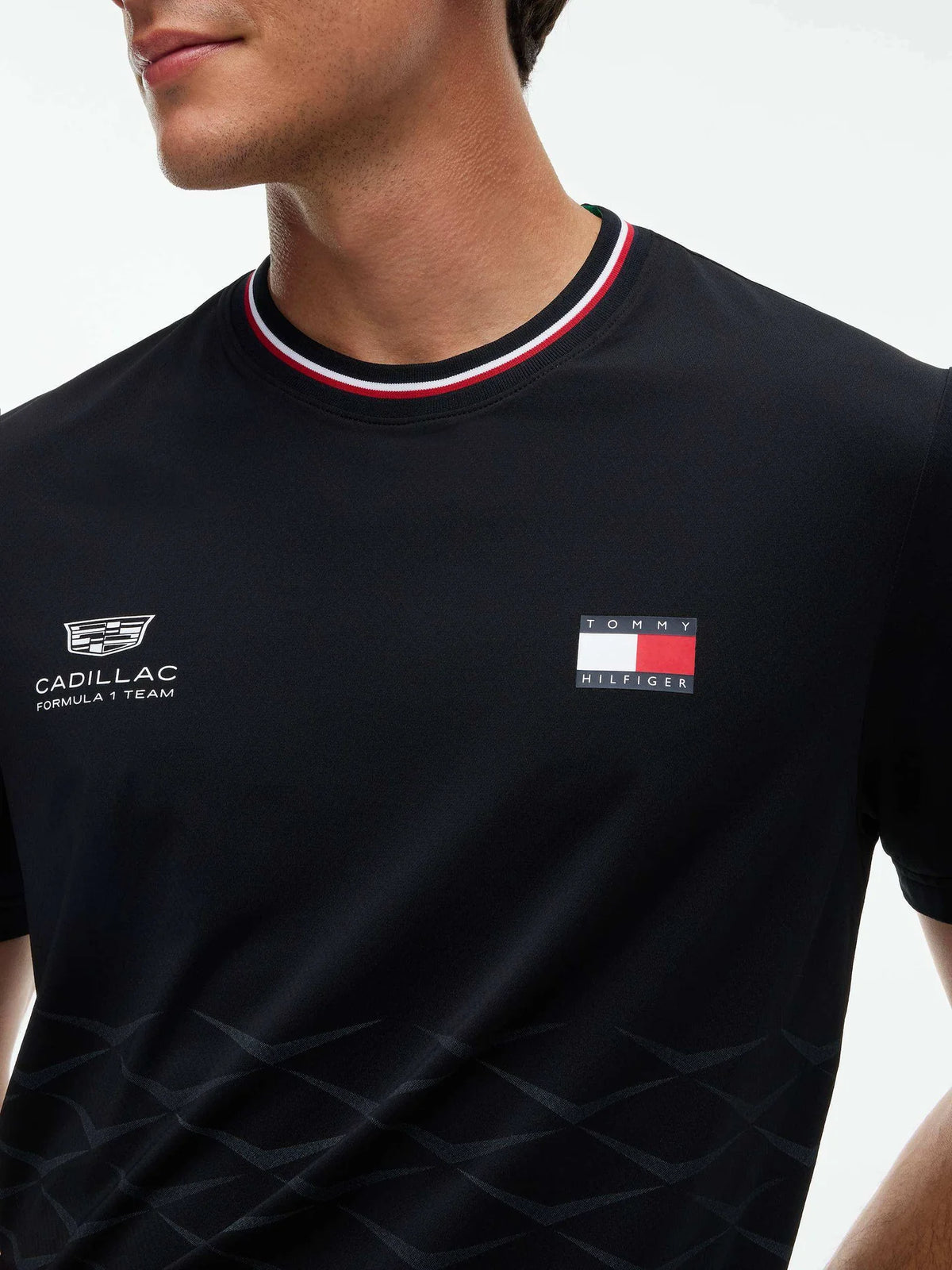 Playera Cadillac F1 Team Negra Sergio Perez GP Mexico 2026