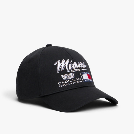 Gorra Cadillac F1 Team GP Miami Negro 2026