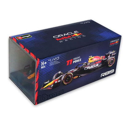 Bburago Red Bull Rb19 - Sergio Perez 1/43 Acrilico