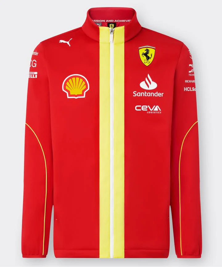 Chamarra H Soft Shell Ferrari 2024