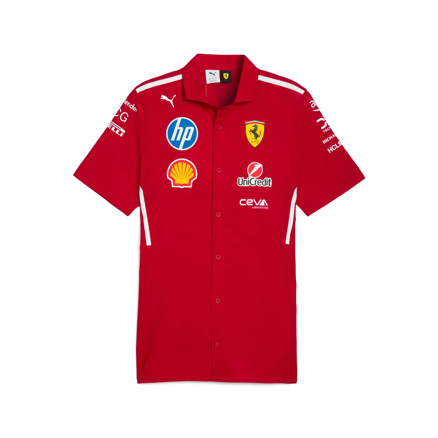 Camisa Oficial Ferrari Dark Cherry 2025