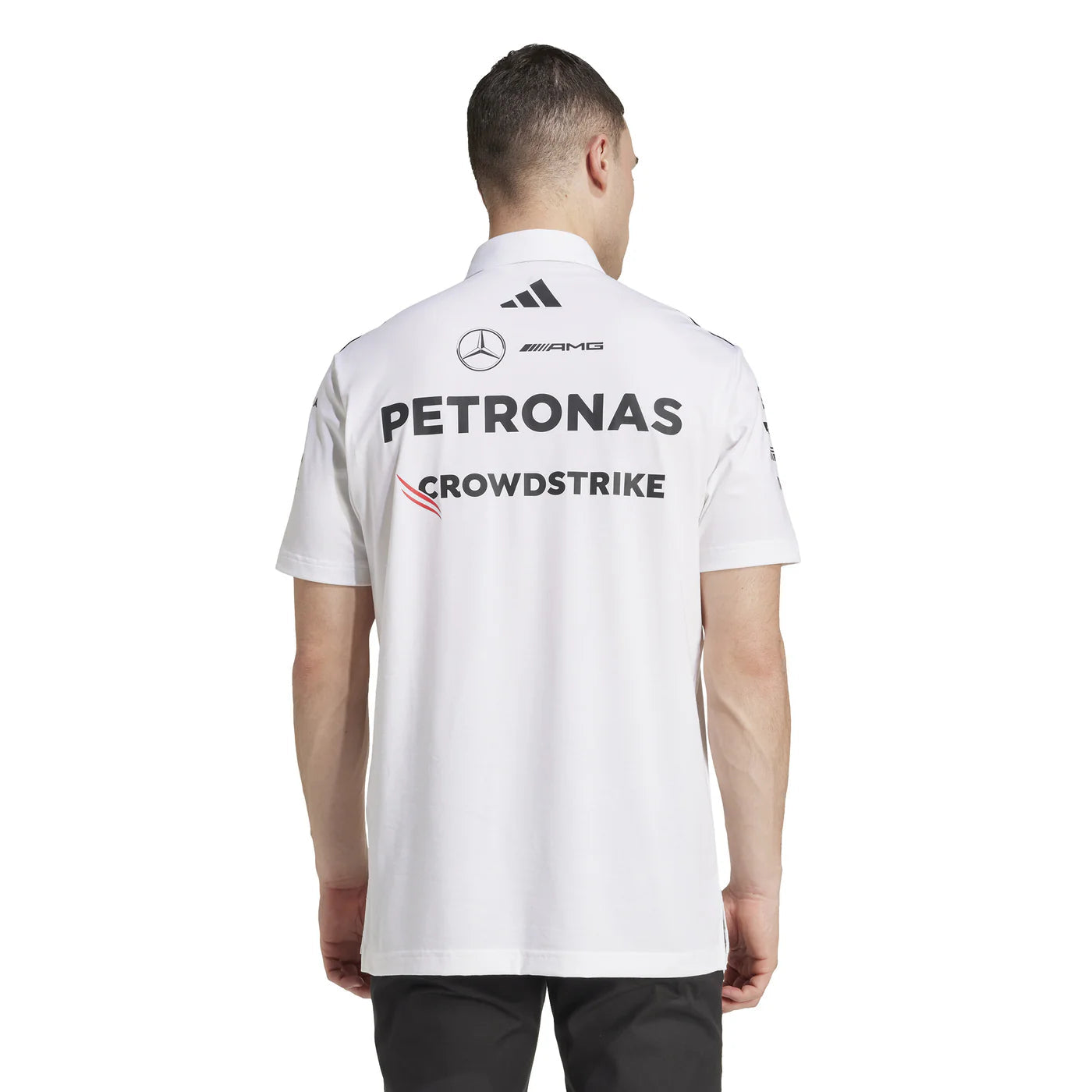 Polo H Oficial Mercedes AMG Petronas Blanca 2025