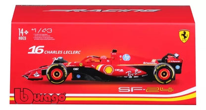 Bburago Ferrari - Charles Leclerc - SF24 - 1/43