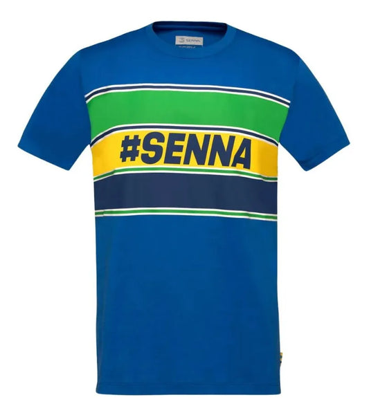 Playera Ayrton Senna Azul