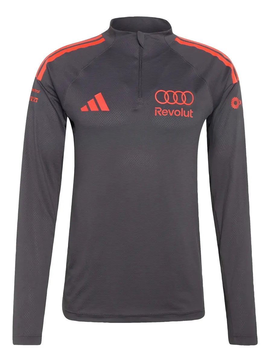 sudadera 1/4 cierre audi revolut 2026