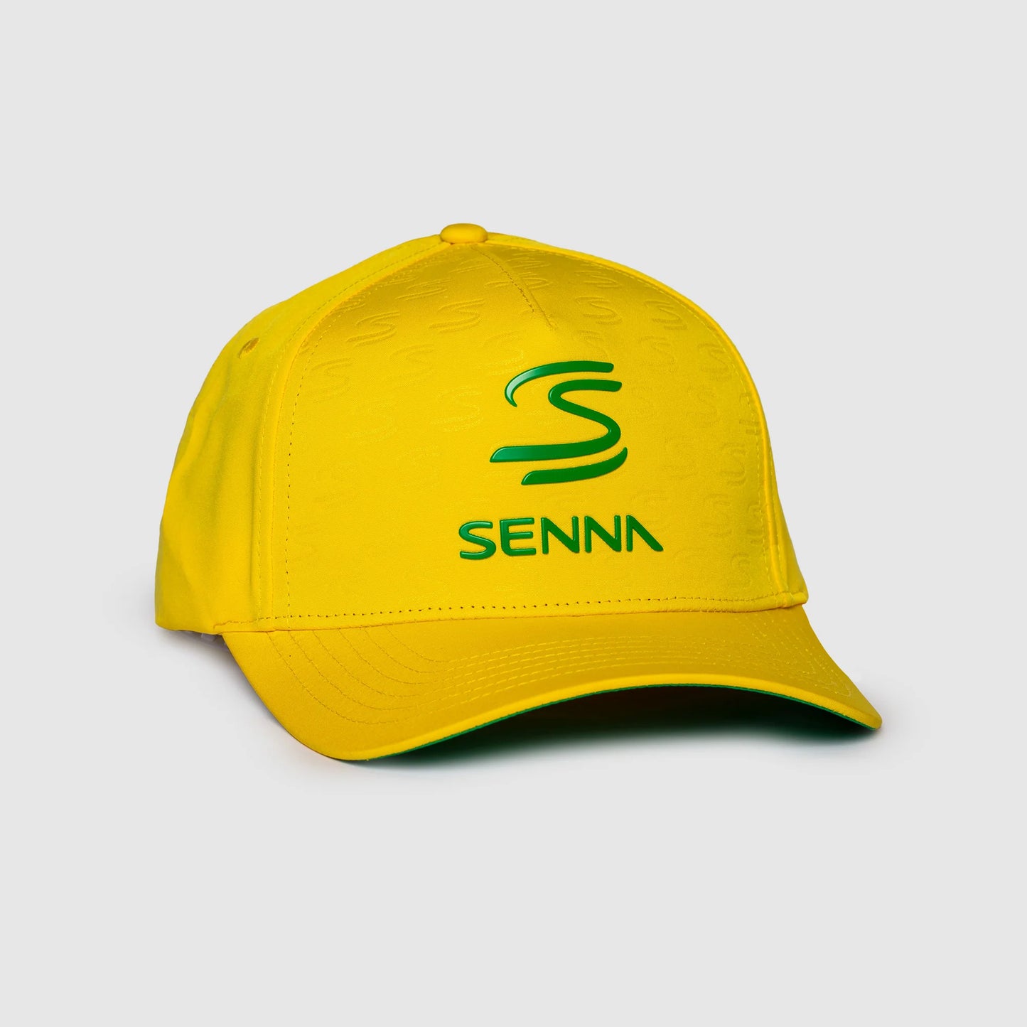 Gorra Ayrton Senna Amarilla con Logo grabado