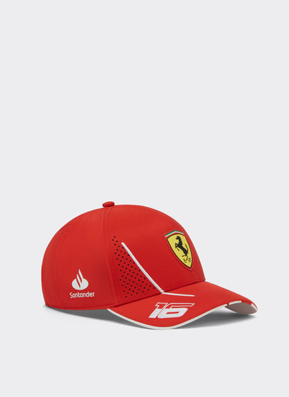 Gorra Jr Ferrari Leclerc 2024