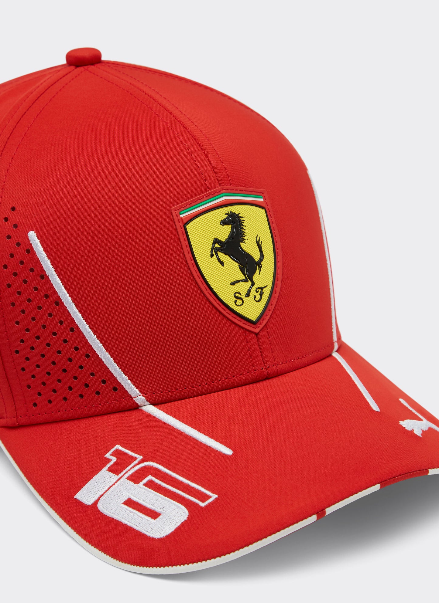 Gorra Jr Ferrari Leclerc 2024