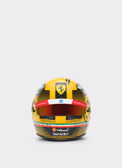 Mini Helmet Carlos Sainz Gp Monza 2024 Escala 1/2