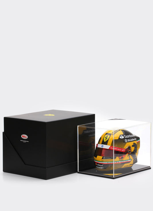 Mini Helmet Carlos Sainz Gp Monza 2024 Escala 1/2