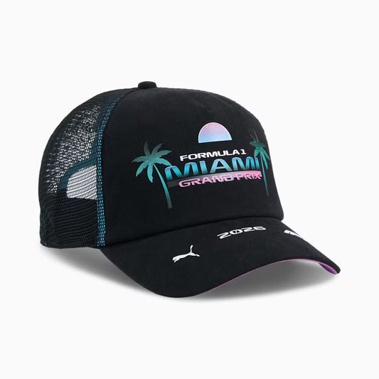 Gorra F1 GP Miami Negra 2026