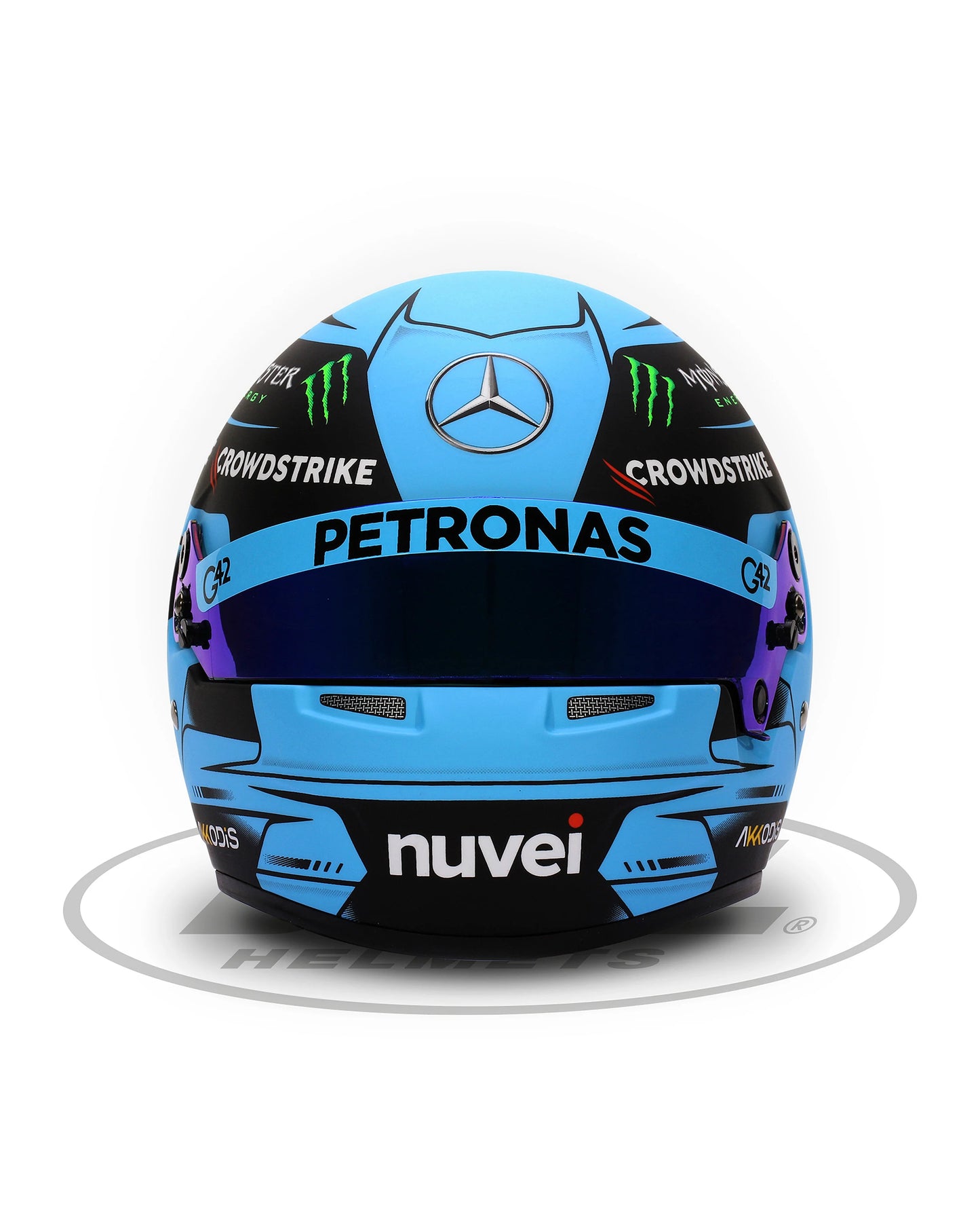 Mini Helmet George Russell 2023 1/2 - Mercedes