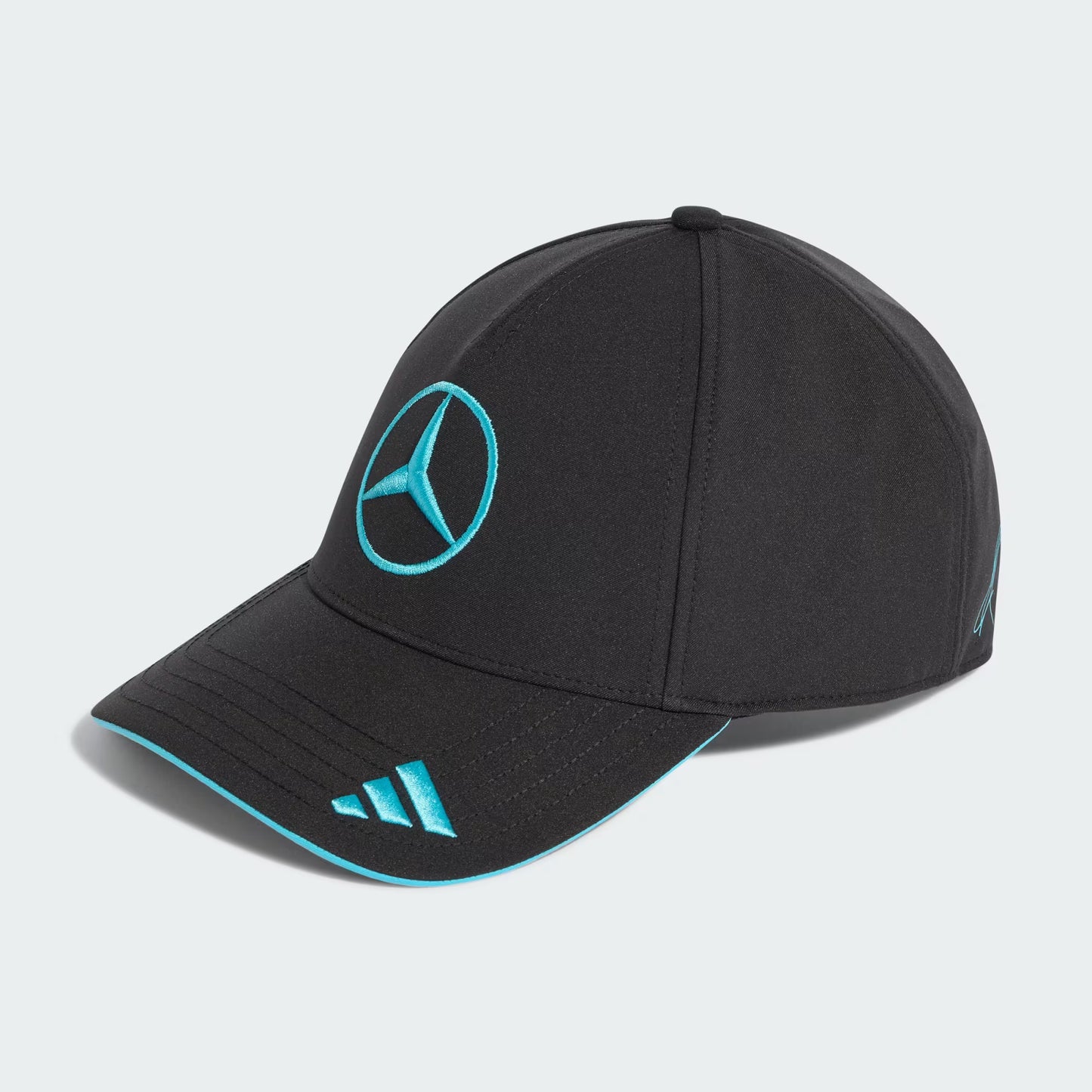 Gorra Mercedes Amg Petronas G Russell 63 Negra 2026