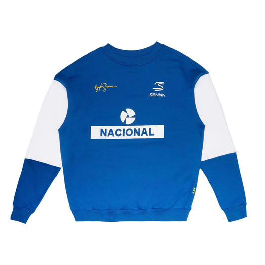 Sudadera Senna Nacional Crew