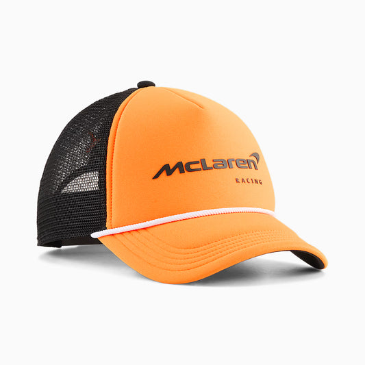Gorra Trucker McLaren Naranja/Negro 2026