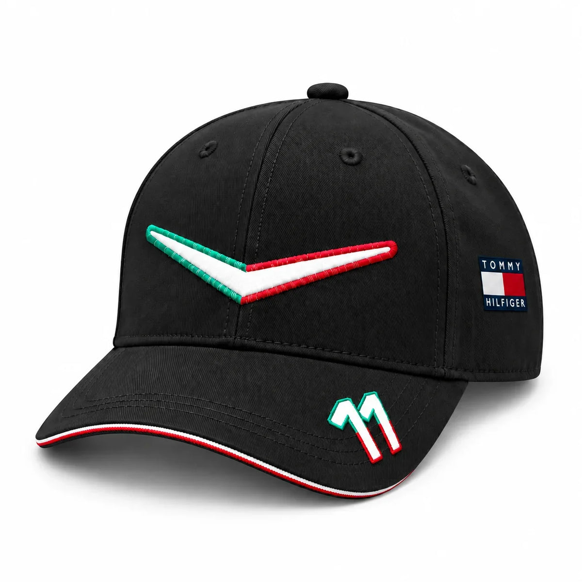 Gorra Cadillac F1 Team Negra Sergio Perez GP México 2026