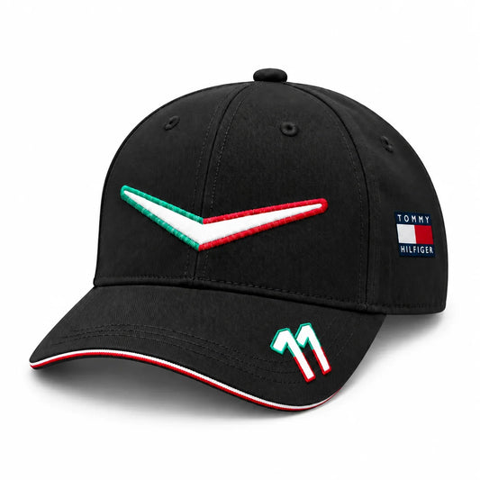 Gorra Cadillac F1 Team Negra Sergio Perez GP México 2026