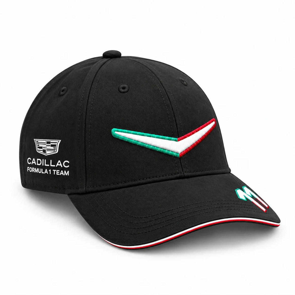 Gorra Cadillac F1 Team Negra Sergio Perez GP México 2026