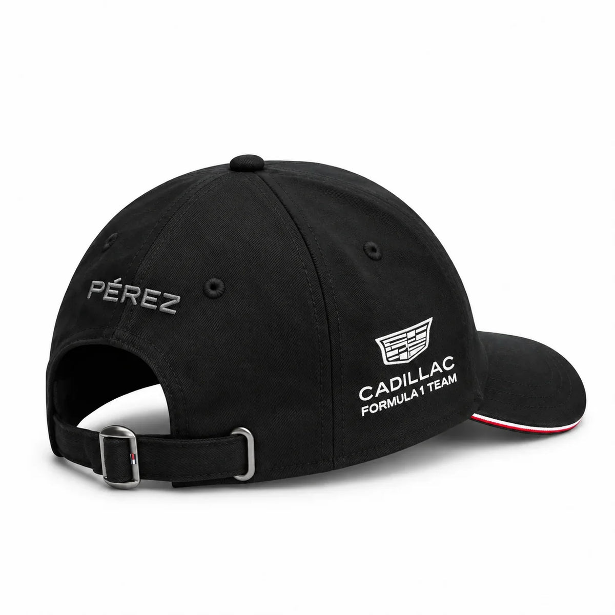 Gorra Cadillac F1 Team Negra Sergio Perez GP México 2026