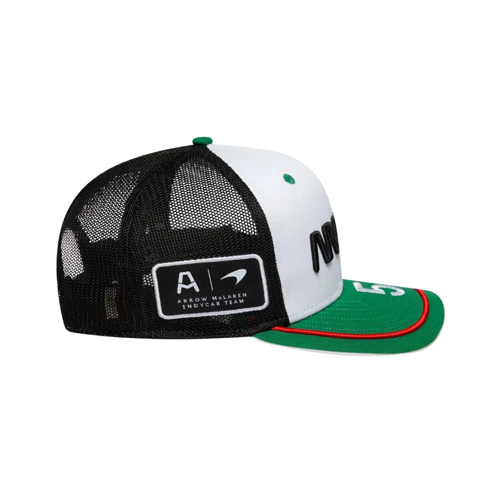Gorra Arrow Mclaren Pato Oward Verde/Blanco