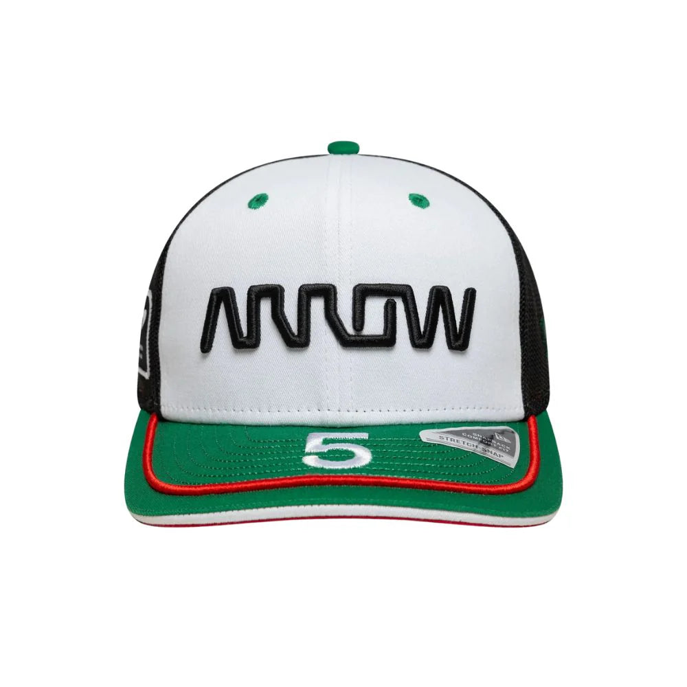 Gorra Arrow Mclaren Pato Oward Verde/Blanco