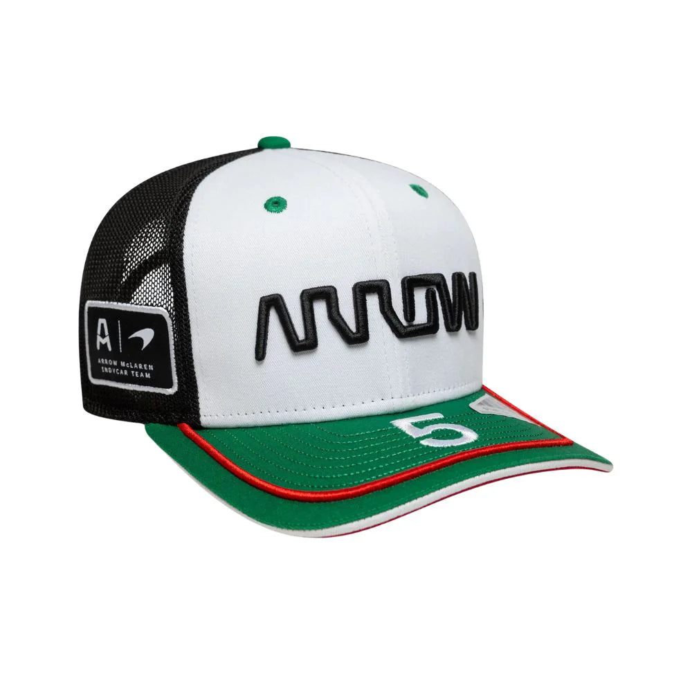 Gorra Arrow Mclaren Pato Oward Verde/Blanco
