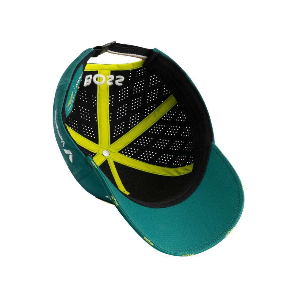 Gorra Aston Martin Verde 2025