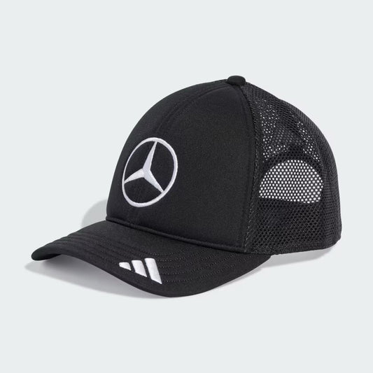 Gorra Trucker Star Mercedes AMG Petronas Negro 2025