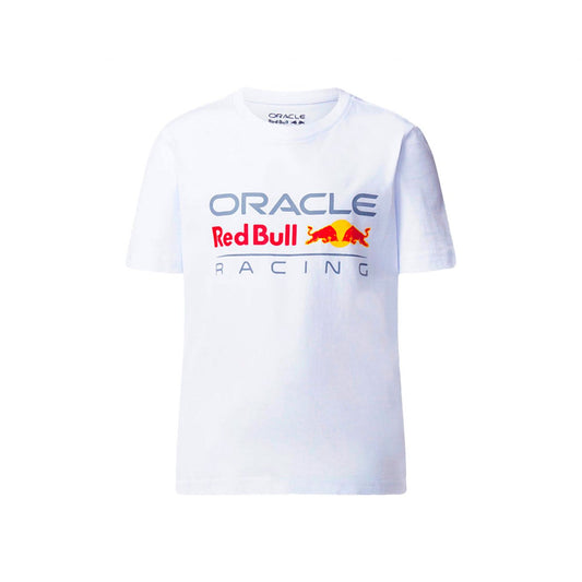 Playera Jr Red Bull Blanca Con Logo 2024