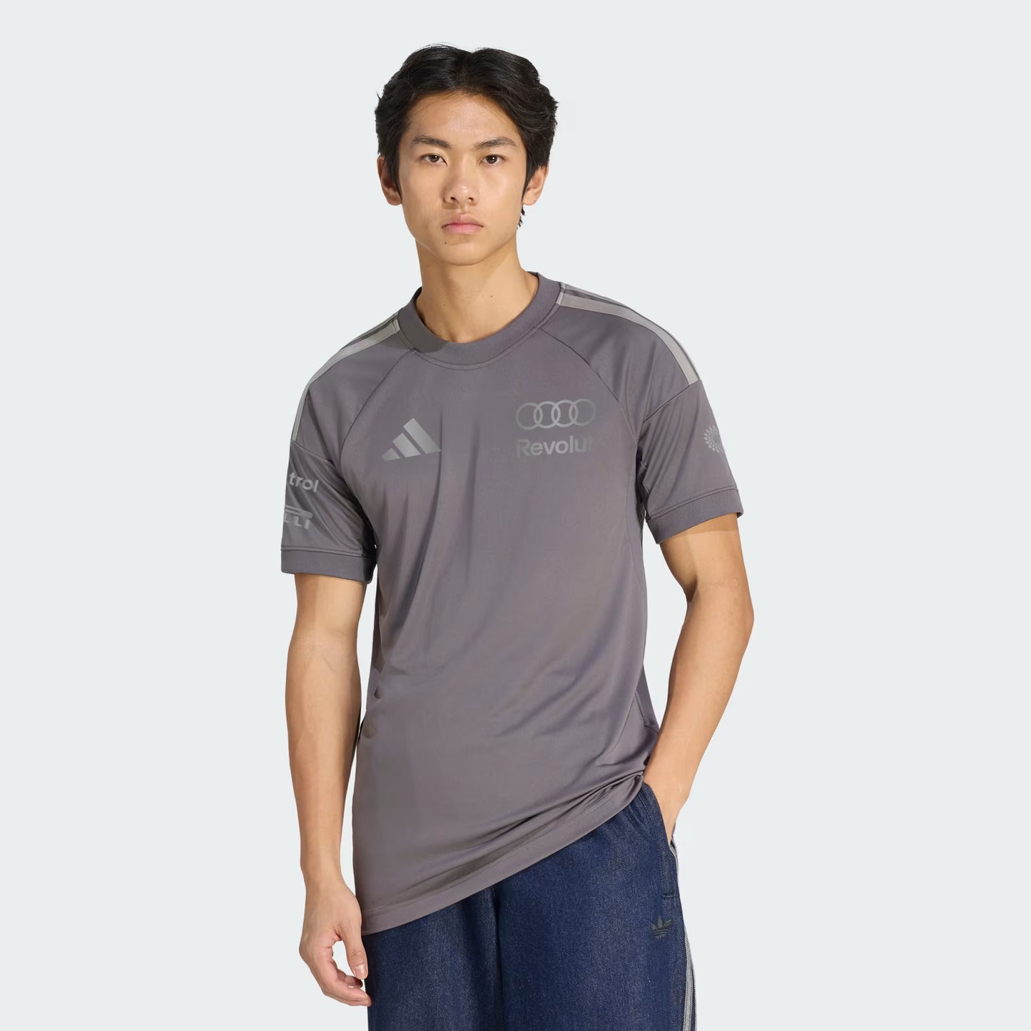 Playera Oficial AUDI Revolut Color Gris 2026