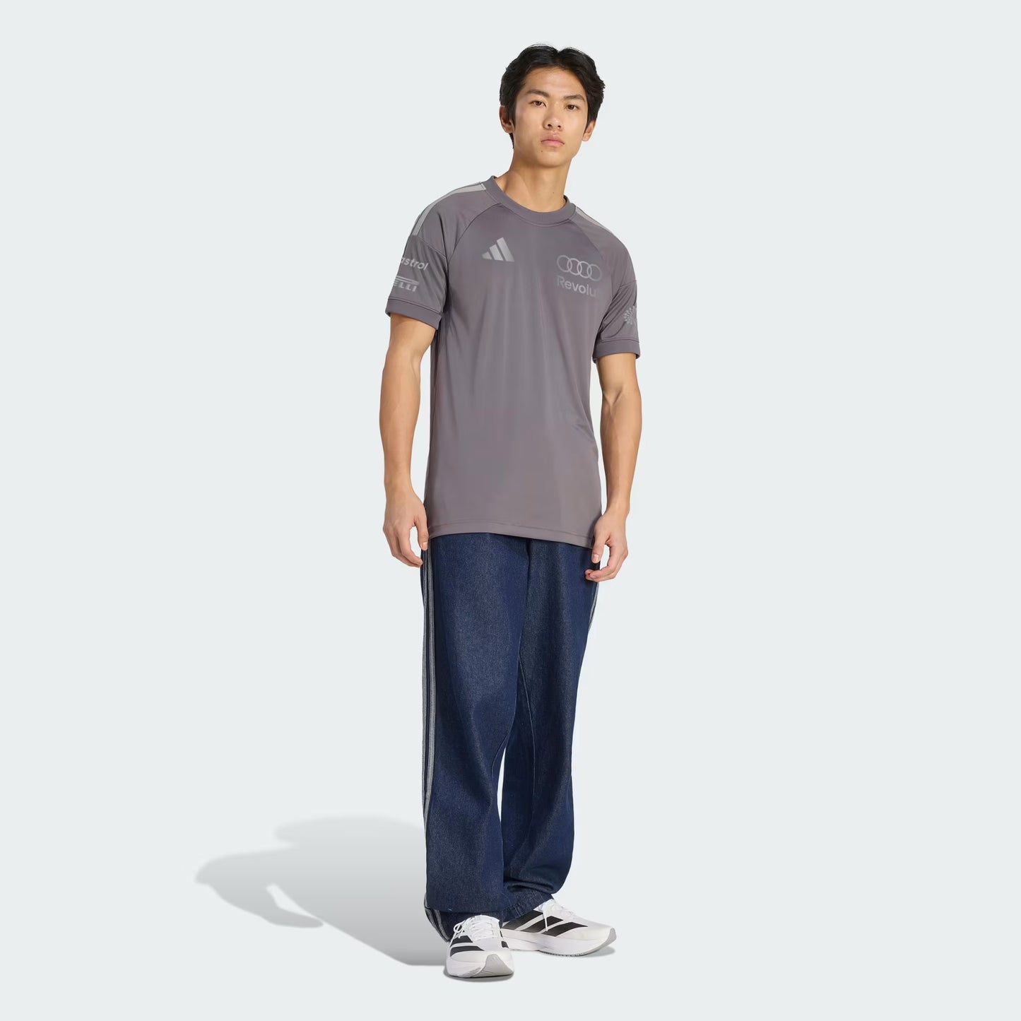 Playera Oficial AUDI Revolut Color Gris 2026