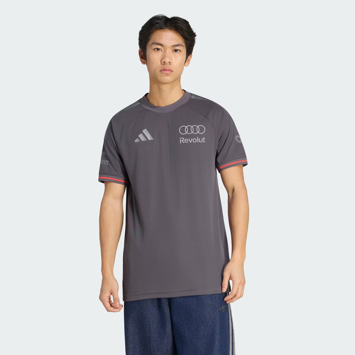 Playera Authentic AUDI Revolut Color Gris 2026