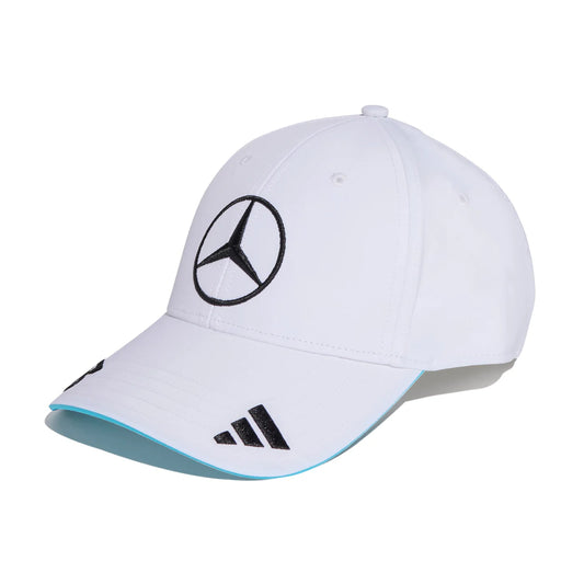 Gorra Mercedes Amg Petronas  Blanca 2025 - George Russell -63