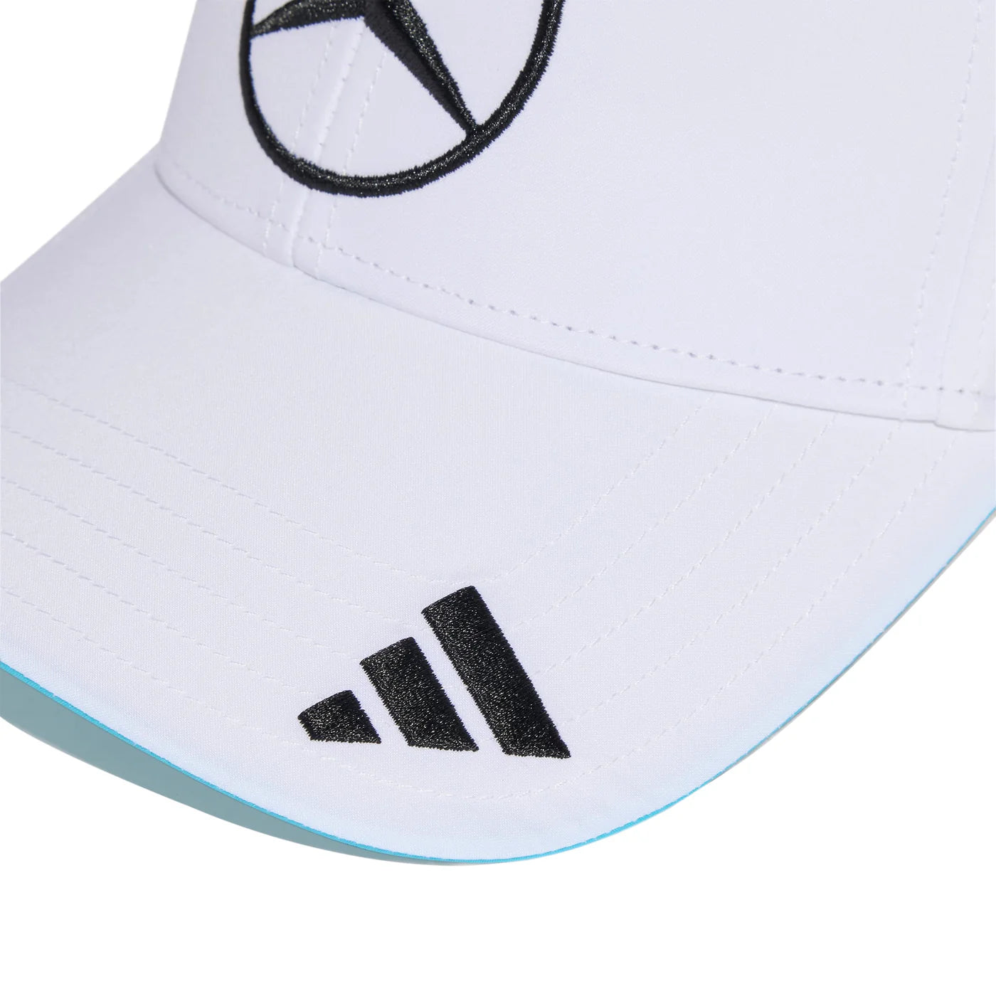 Gorra Mercedes Amg Petronas  Blanca 2025 - George Russell -63