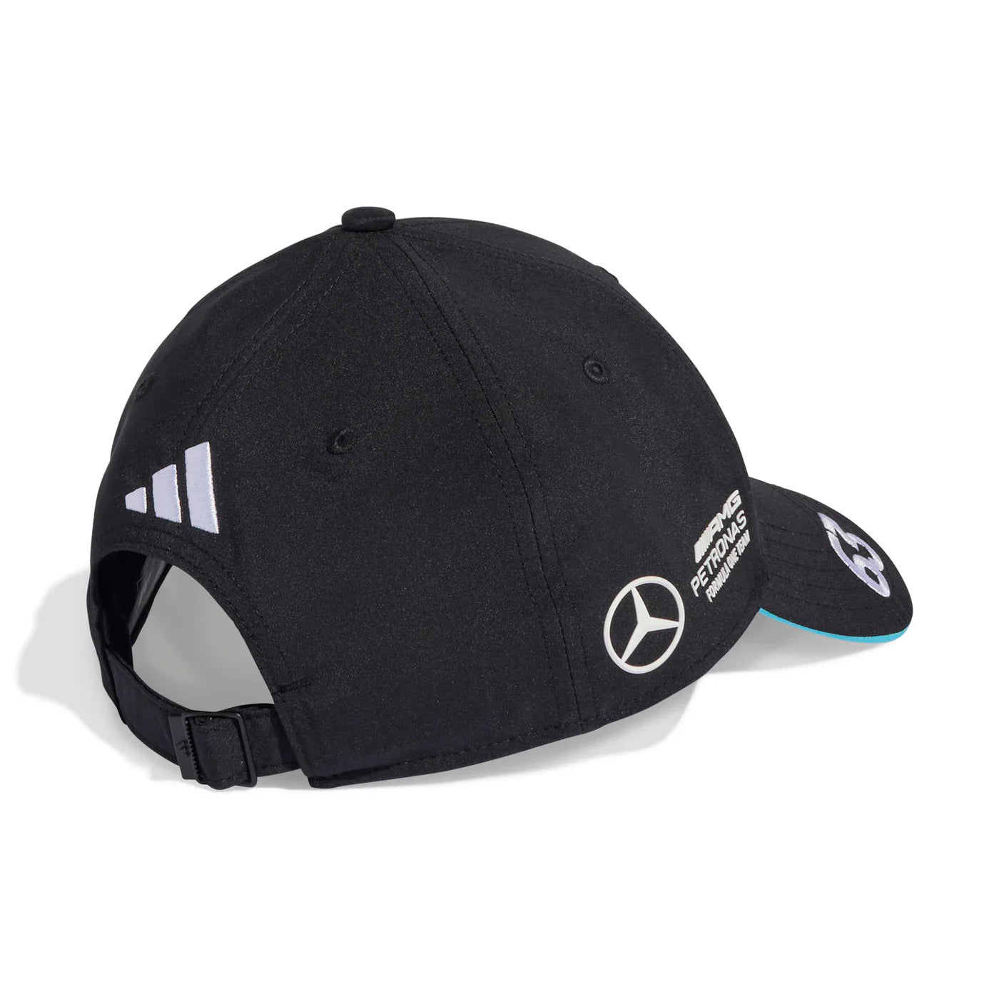 Gorra Mercedes Amg Petronas Negra 2025 - George Russell 63