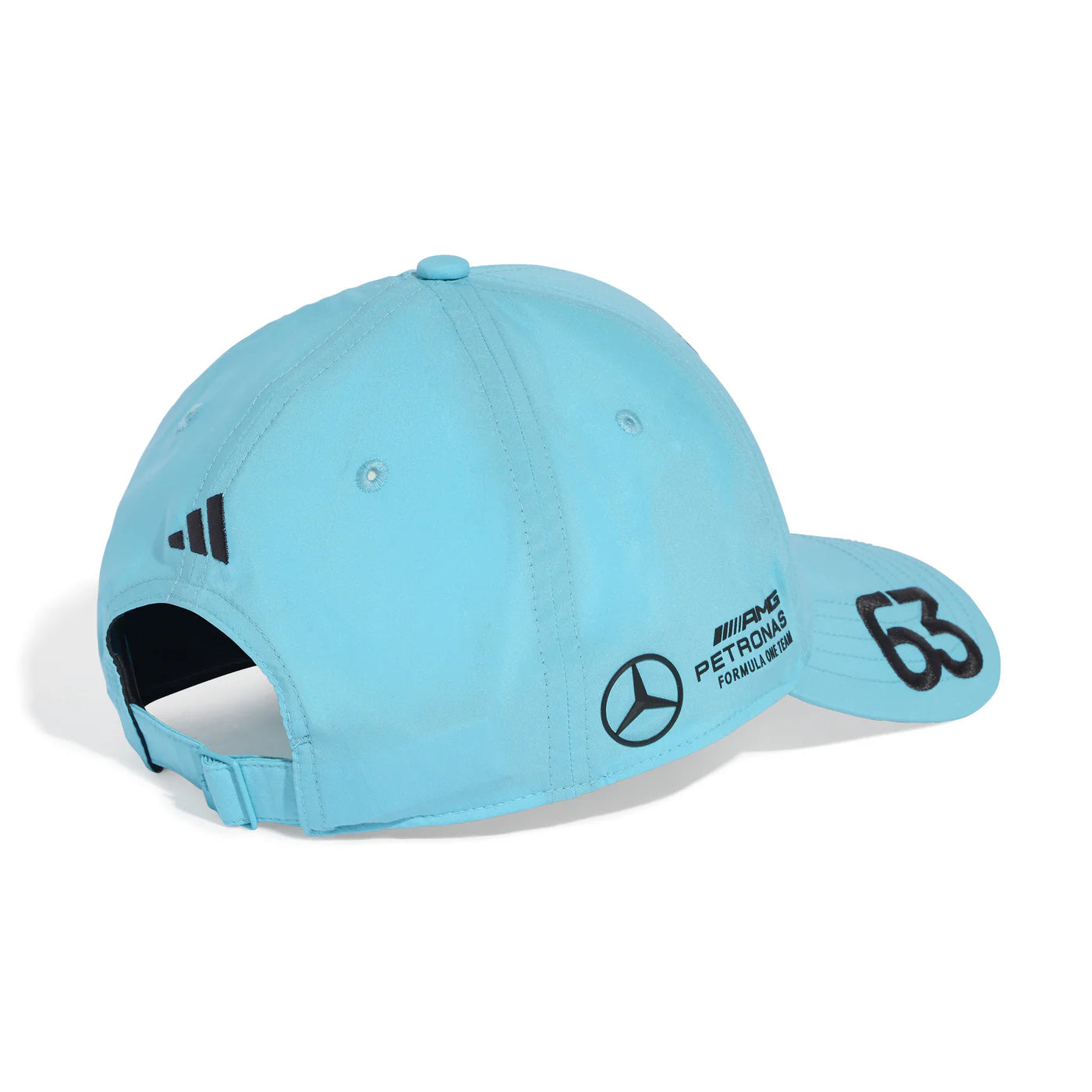 Gorra Mercedes Amg Petronas Azul 2025 - George Russell - 63