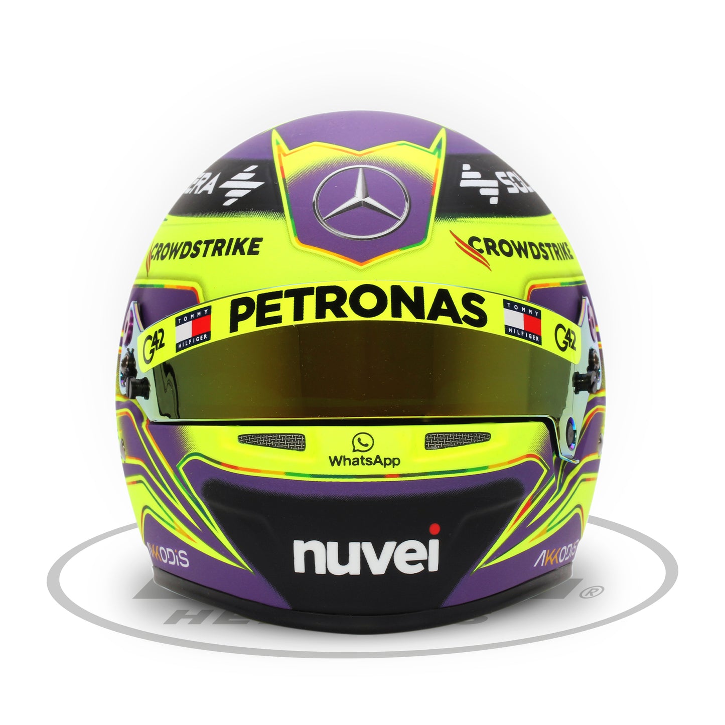 Mini Helmet Lewis Hamilton Temp 2024