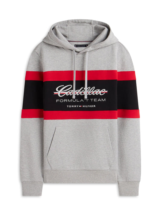 Sudadera Racing Script Cadillac F1 Team Color Gris