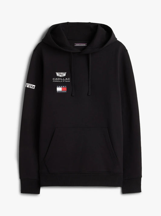 Sudadera Cadillac F1 Team Color Negro Logo