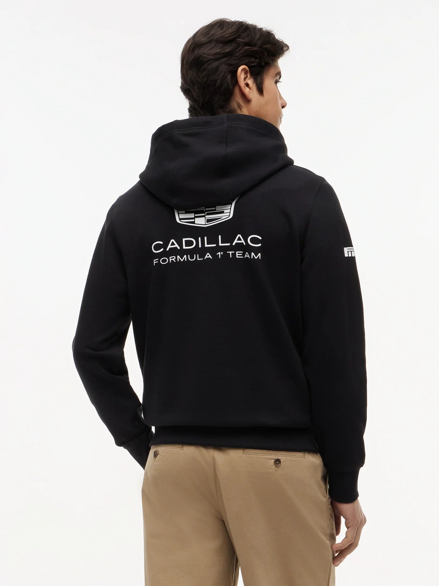 Sudadera Cadillac F1 Team Color Negro Logo