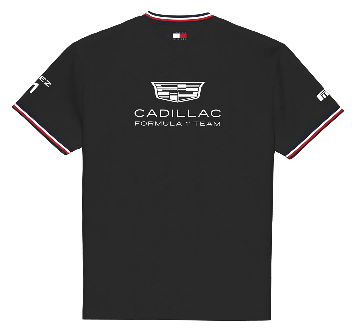 Playera Oficial Cadillac F1 Team Sergio Pérez Color Negro 2026