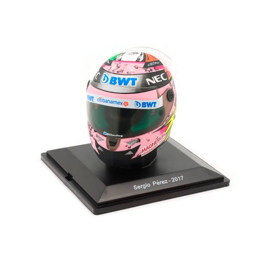 Mini Helmet Spark Sergio Perez 2017 Force India