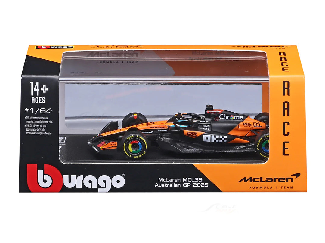Bburago Mclaren Mcl39 - Gp Australia 2025 - Lando Norris 1/43