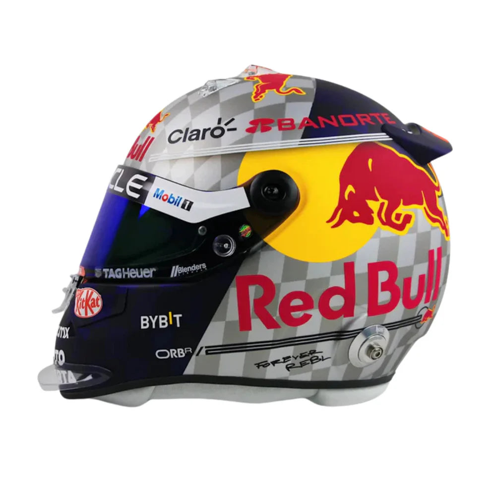 Mini Helmet - Sergio Perez 2024 - Silverstone - Escala 1/2