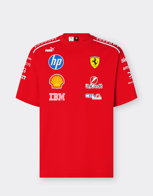 Playera Escudería Ferrari Edición GP Monza 2026